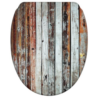 WC-Sitz mit Absenkautomatik und Schnellverschluss Antik - Premium Toilettendeckel direkt vom Hersteller