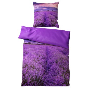 Bettwäsche Lavendel 135 x 200 cm