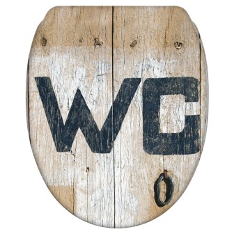 WC-Sitz mit Absenkautomatik und Schnellverschluss Old Style - Premium Toilettendeckel direkt vom Hersteller