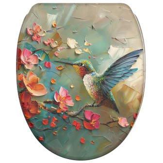 WC-Sitz mit Absenkautomatik und Schnellverschluss Petalo - Premium Toilettendeckel direkt vom Hersteller