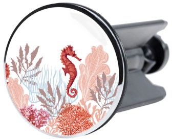 Waschbeckenstöpsel Sea Horse