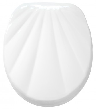 WC-Sitz mit Absenkautomatik Muschel Weiß - Premium Toilettendeckel direkt vom Hersteller