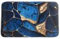 Badteppich Marmor Cobalt 70 x 110 cm