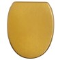 WC-Sitz mit Absenkautomatik und Schnellverschluss Glitzer Gold - Premium Toilettendeckel direkt vom Hersteller