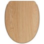 WC-Sitz mit Absenkautomatik und Schnellverschluss Holz - Premium Toilettendeckel direkt vom Hersteller