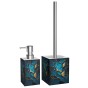 Badezimmer Set Marmor Cobalt