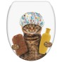 WC-Sitz mit Absenkautomatik Shower Cat - Premium Toilettendeckel direkt vom Hersteller