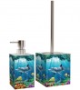 Badezimmer Set Delphin Korallen