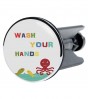Waschbeckenstöpsel Wash Your Hands