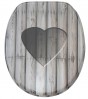 WC-Sitz Wooden Heart