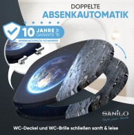 WC-Sitz mit Absenkautomatik Earth - Premium Toilettendeckel direkt vom Hersteller