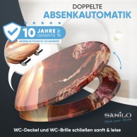 WC-Sitz mit Absenkautomatik Grand Canyon - Premium Toilettendeckel direkt vom Hersteller