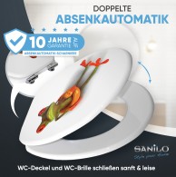 WC-Sitz mit Absenkautomatik Froggy - Premium Toilettendeckel direkt vom Hersteller