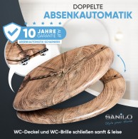 WC-Sitz mit Absenkautomatik Old Tree - Premium Toilettendeckel direkt vom Hersteller