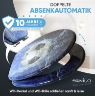 WC-Sitz mit Absenkautomatik Soccer - Premium Toilettendeckel direkt vom Hersteller