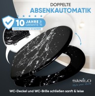 WC-Sitz mit Absenkautomatik Splash - Premium Toilettendeckel direkt vom Hersteller