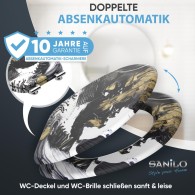 WC-Sitz mit Absenkautomatik Acrylics - Premium Toilettendeckel direkt vom Hersteller