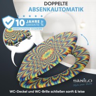 WC-Sitz mit Absenkautomatik Illusion - Premium Toilettendeckel direkt vom Hersteller