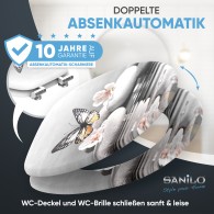 WC-Sitz mit Absenkautomatik Vanesa - Premium Toilettendeckel direkt vom Hersteller