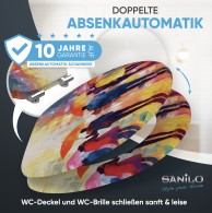 WC-Sitz mit Absenkautomatik Umbrella - Premium Toilettendeckel direkt vom Hersteller