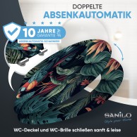 WC-Sitz mit Absenkautomatik Exotic - Premium Toilettendeckel direkt vom Hersteller