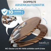 WC-Sitz mit Absenkautomatik Zentara - Premium Toilettendeckel direkt vom Hersteller
