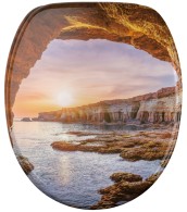 WC-Sitz mit Absenkautomatik Bay - Premium Toilettendeckel direkt vom Hersteller