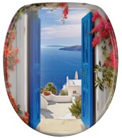 WC-Sitz mit Absenkautomatik Greece - Premium Toilettendeckel direkt vom Hersteller