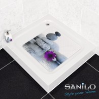 Badematte Energy Stones 53 x 53 cm