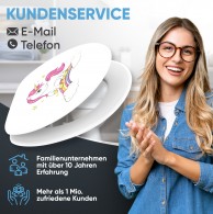 WC-Sitz mit Absenkautomatik Einhorn - Premium Toilettendeckel direkt vom Hersteller