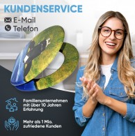 WC-Sitz mit Absenkautomatik Kuhkopf - Premium Toilettendeckel direkt vom Hersteller