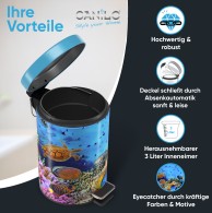 Kosmetikeimer Ocean 3 Liter