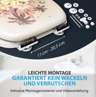 WC-Sitz mit Absenkautomatik Tropical - Premium Toilettendeckel direkt vom Hersteller