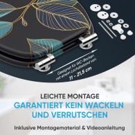 WC-Sitz mit Absenkautomatik Tavira - Premium Toilettendeckel direkt vom Hersteller