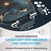 WC-Sitz mit Absenkautomatik Bellezza - Premium Toilettendeckel direkt vom Hersteller