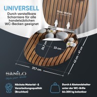 WC-Sitz mit Absenkautomatik Zentara - Premium Toilettendeckel direkt vom Hersteller