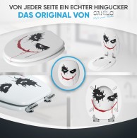 WC-Sitz mit Absenkautomatik Joker - Premium Toilettendeckel direkt vom Hersteller