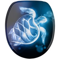 WC-Sitz mit Absenkautomatik Glow Turtle - Premium Toilettendeckel direkt vom Hersteller