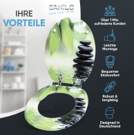 WC-Sitz mit Absenkautomatik Harmony - Premium Toilettendeckel direkt vom Hersteller