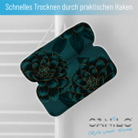 Badewannenkissen Dahlien