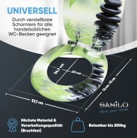 WC-Sitz mit Absenkautomatik Harmony - Premium Toilettendeckel direkt vom Hersteller