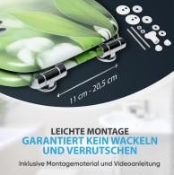 WC-Sitz mit Absenkautomatik Harmony - Premium Toilettendeckel direkt vom Hersteller