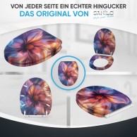 WC-Sitz mit Absenkautomatik und Schnellverschluss Nuvana - Premium Toilettendeckel direkt vom Hersteller