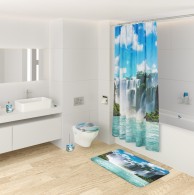 Badematte Wasserfall 53 x 53 cm