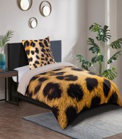 Bettwäsche Leopardenfell 135 x 200 cm