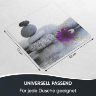 Badematte Energy Stones 53 x 53 cm