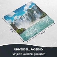 Badematte Wasserfall 53 x 53 cm