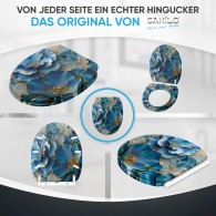 WC-Sitz mit Absenkautomatik und Schnellverschluss Bluemara - Premium Toilettendeckel direkt vom Hersteller
