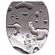 WC-Sitz mit Absenkautomatik und Schnellverschluss Dewdrop - Premium Toilettendeckel direkt vom Hersteller