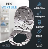 Soft Close Toilet Seat Dewdrop